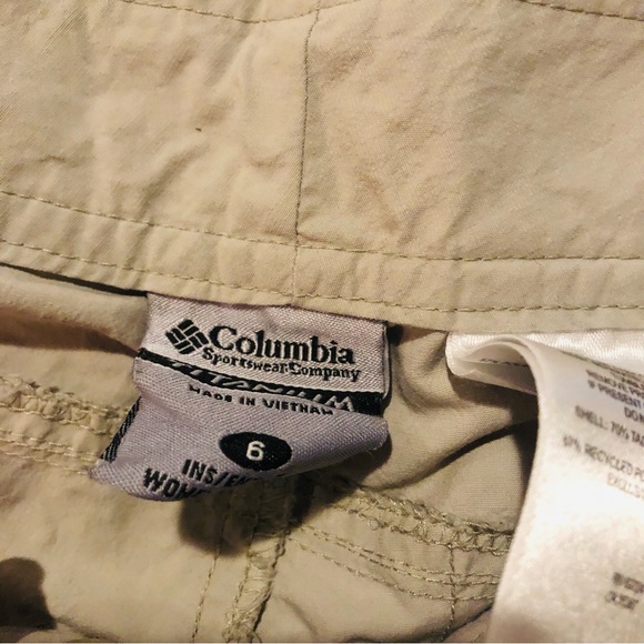 Columbia Titanium Omni-Dri Capri beige size 6 - Picture 7 of 13